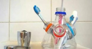 Tái chế chai nhựa phế liệu thành hộp đựng bàn chải đánh răng tiện dụng
