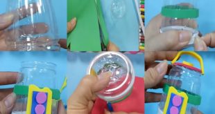 Cách tái chế chai nhựa thành đồ chơi nồi cơm điện mini
